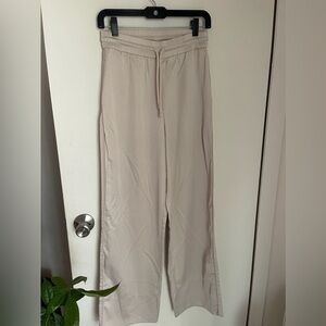 Full Length Satin Effect Pants